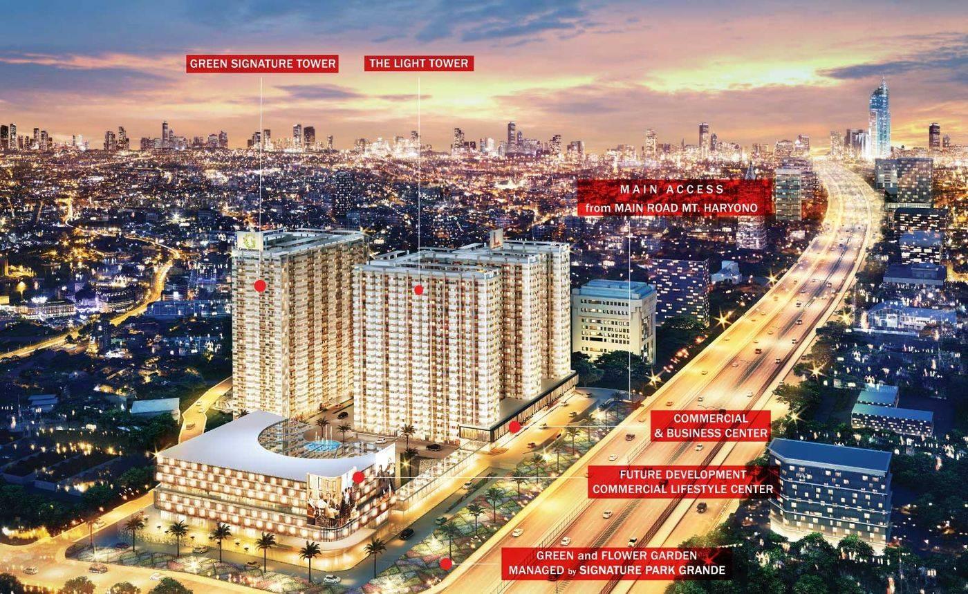 Signature Park Grande project view