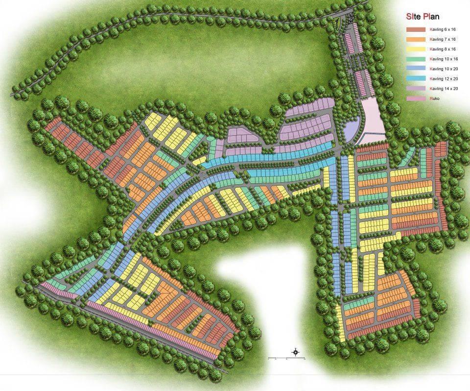 Siteplan tamansari kahyangan kendari