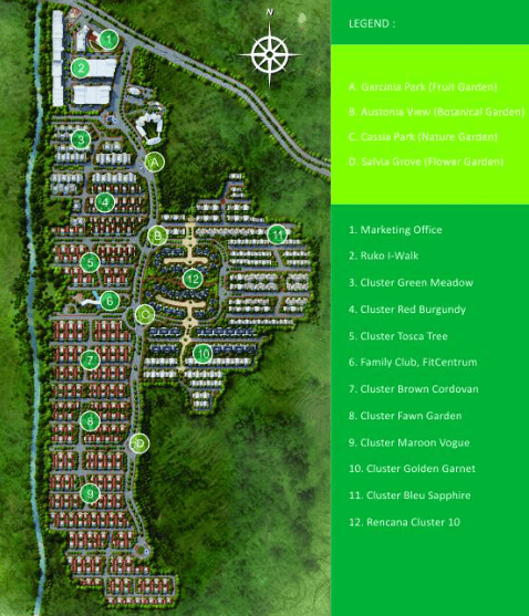 Citraland Celebes masterplan