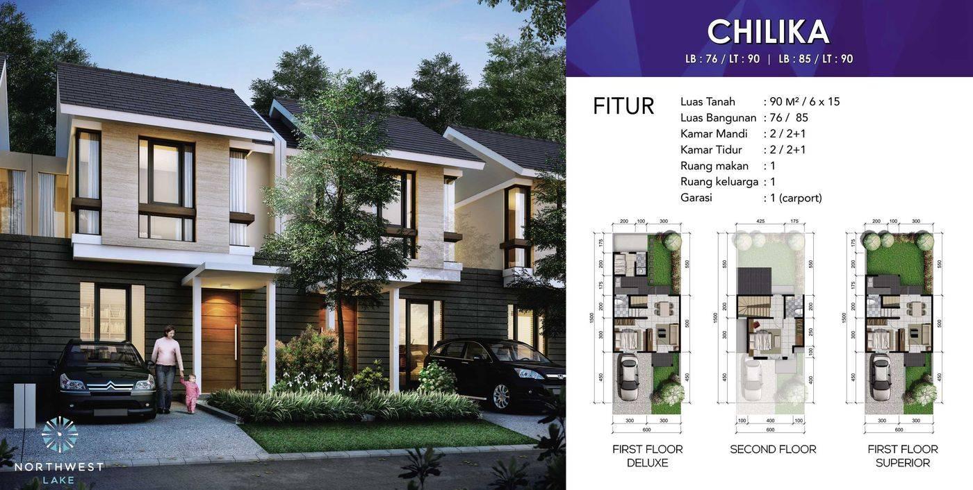Citraland utara Surabaya type chilika