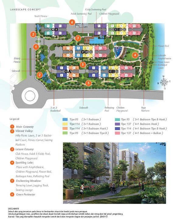 The Primrose Summarecon Bekasi map