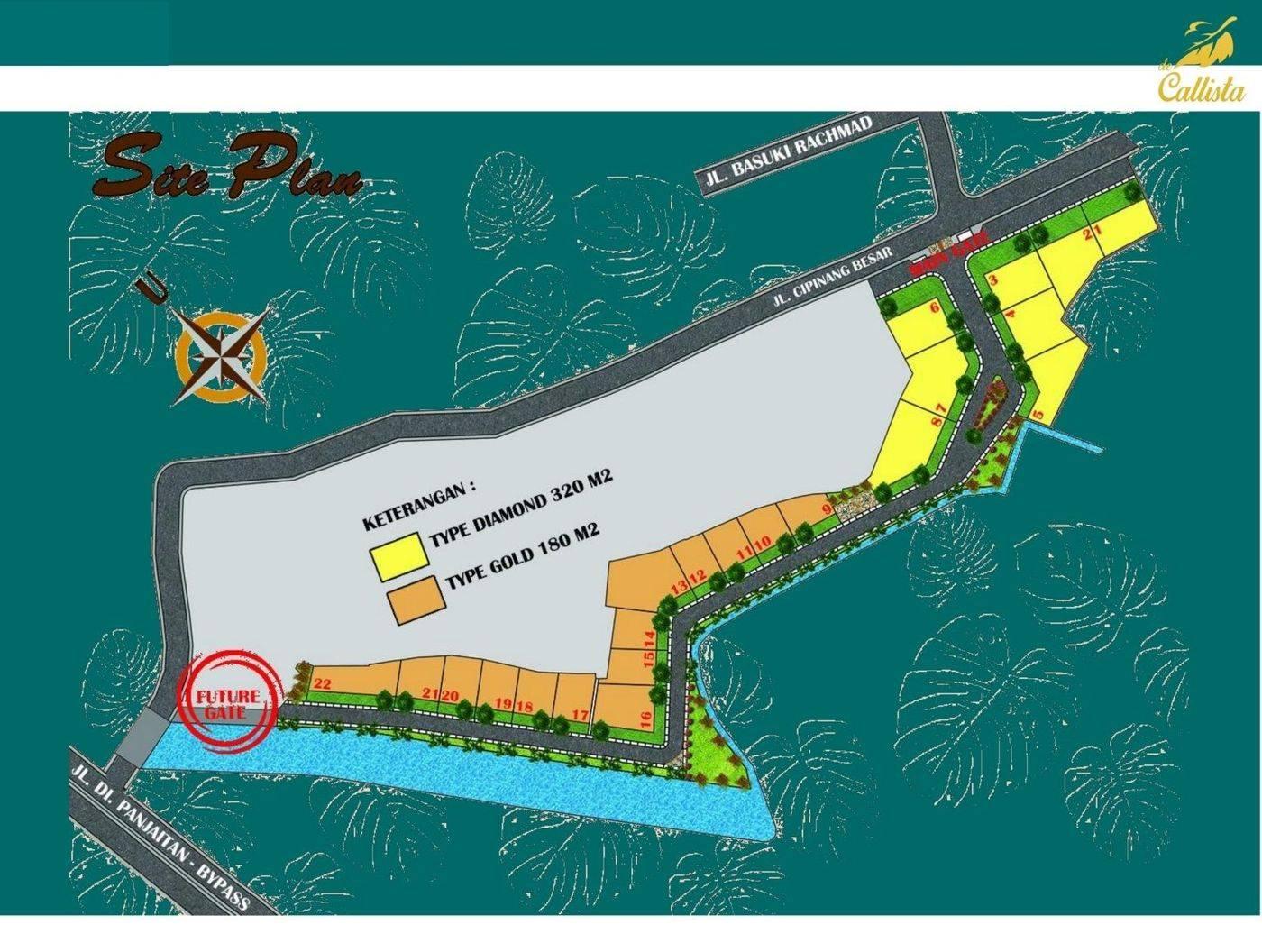 Site Plan De Callista Prima Residence