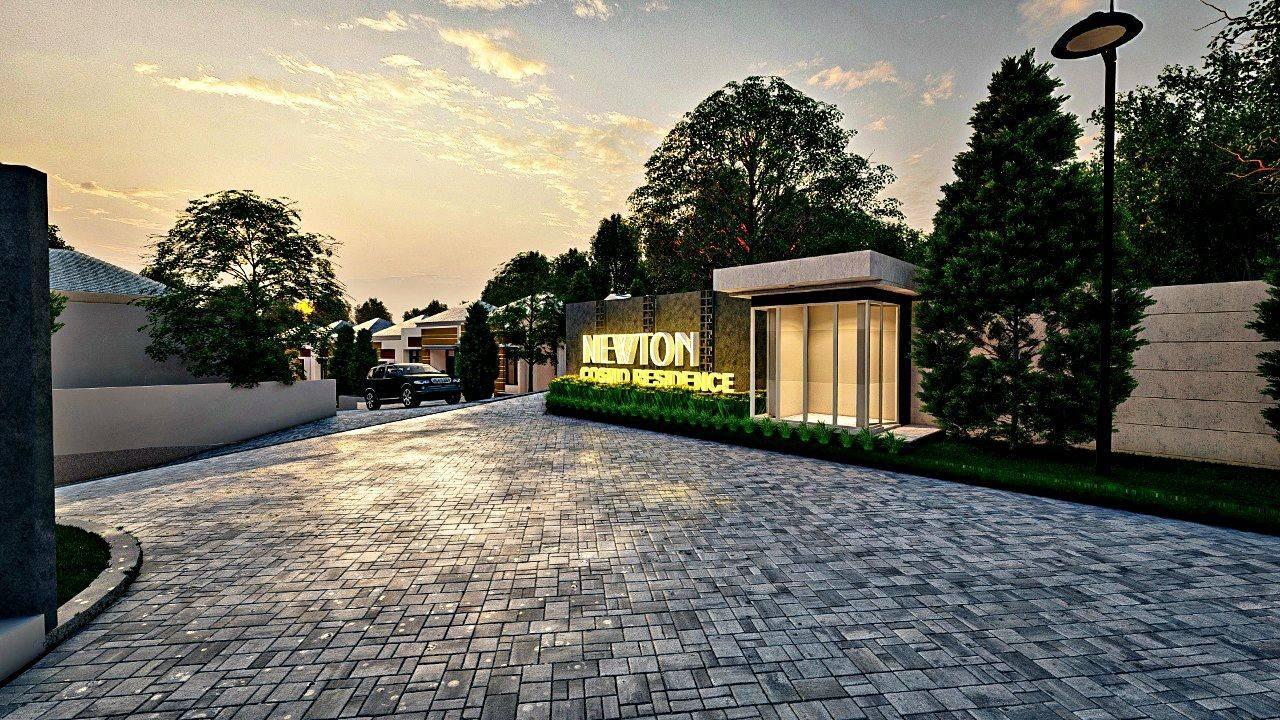 Newton Cosmo Residence gate