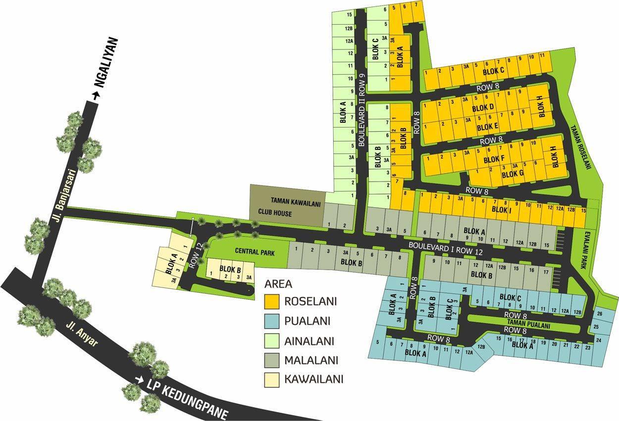 Siteplan bale nirvana ngaliyan