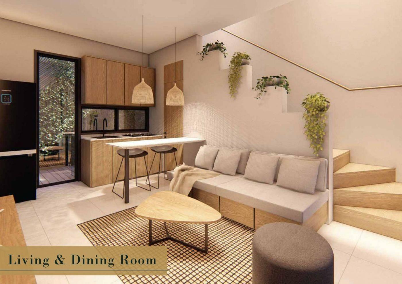 Tipe 68 - Living & Dining Room