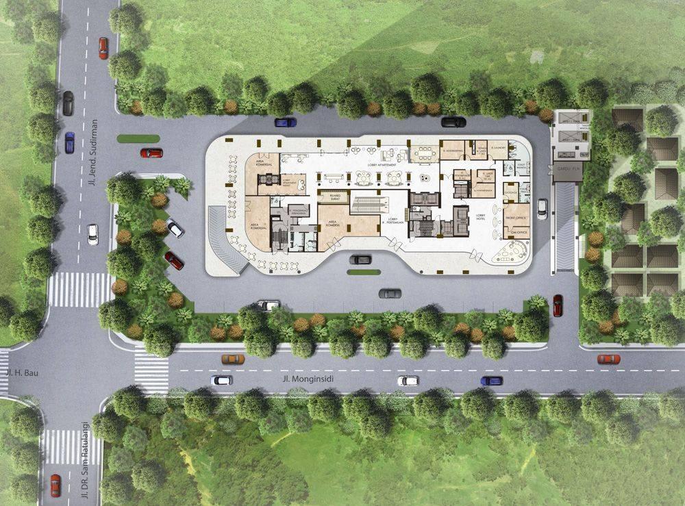 Site Plan 31 Sudirman Suites