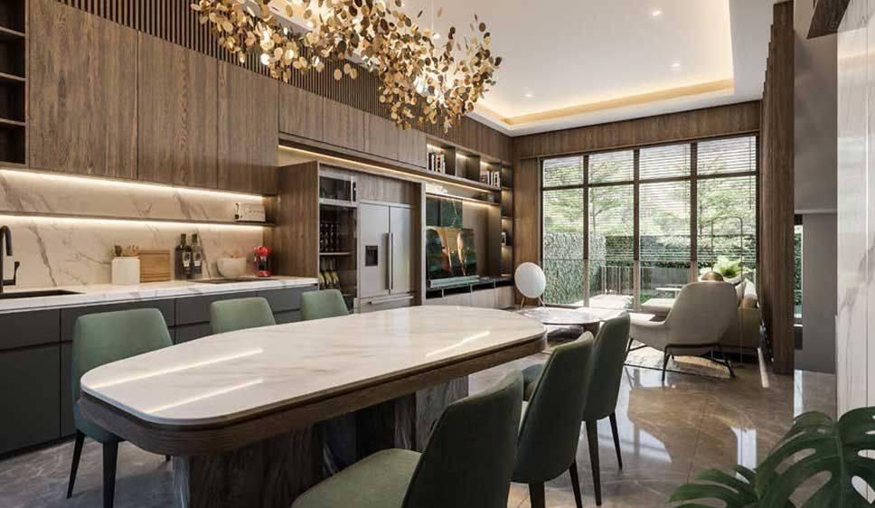 kemang-huis-interior - Kitchen & Dining Room