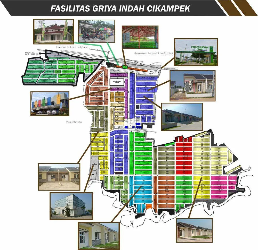 Siteplan griya indah cikampek