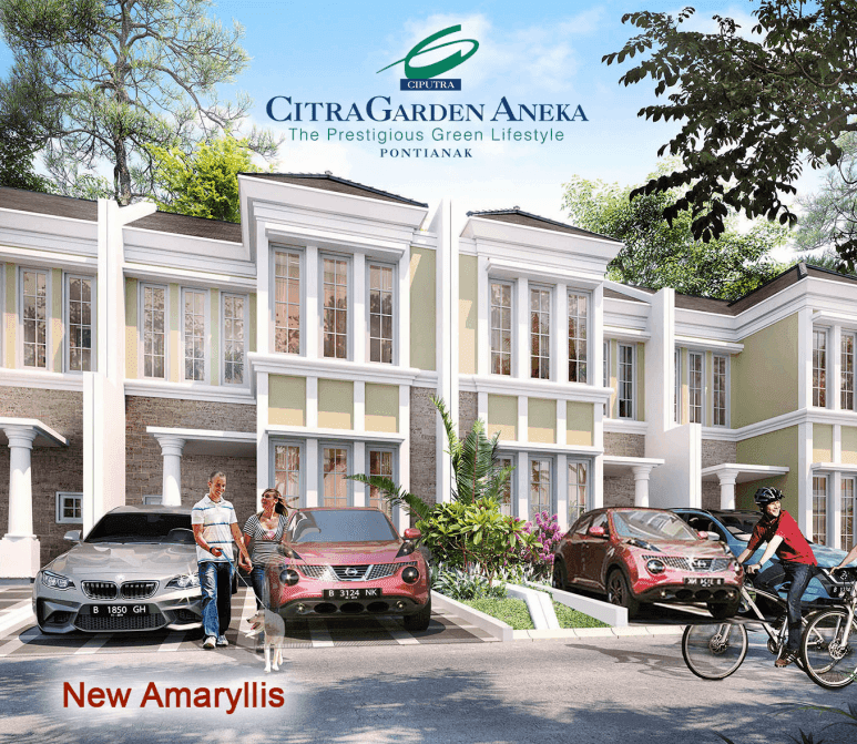 harga rumah citra garden aneka pontianak