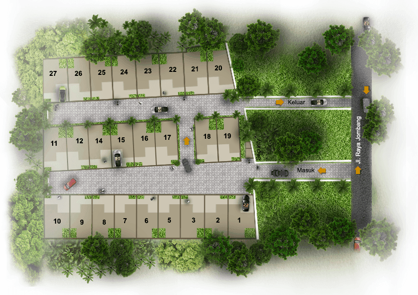 Site Plan Royale Bintaro 2