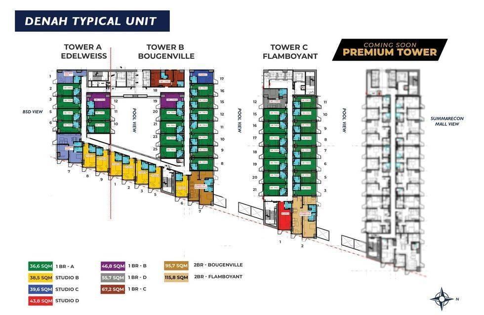 Carstensz Apartemen dan Mall