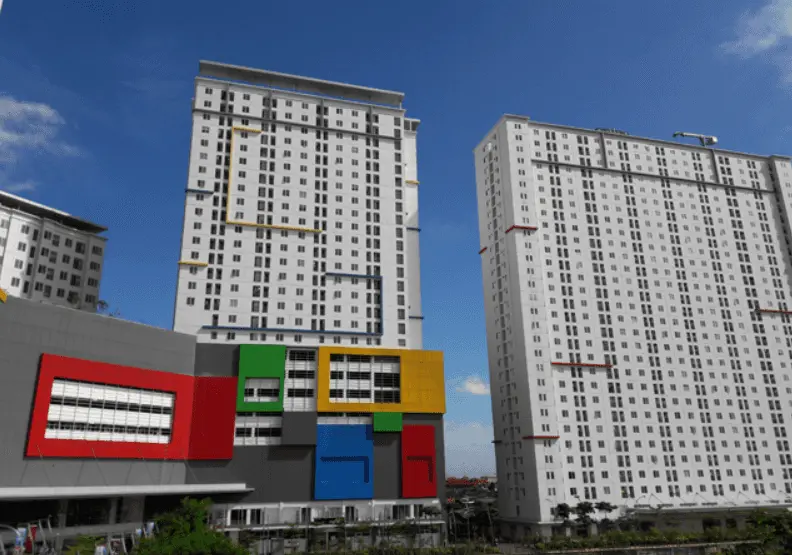 Apartemen Bassura City facade