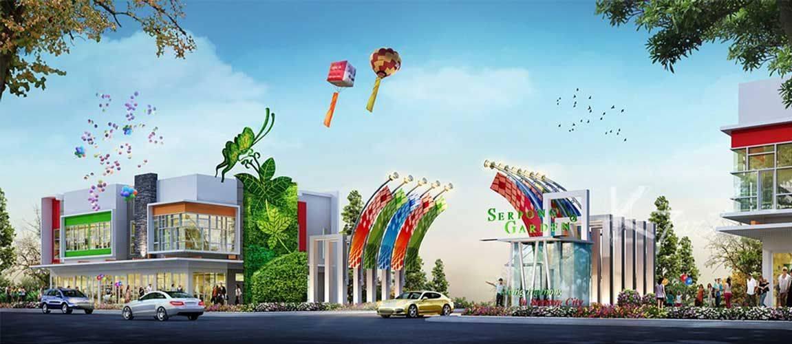 Serpong garden village gate
