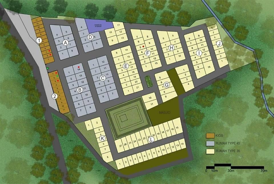 Site Plan Griya Satria Grand Kaliori Hills