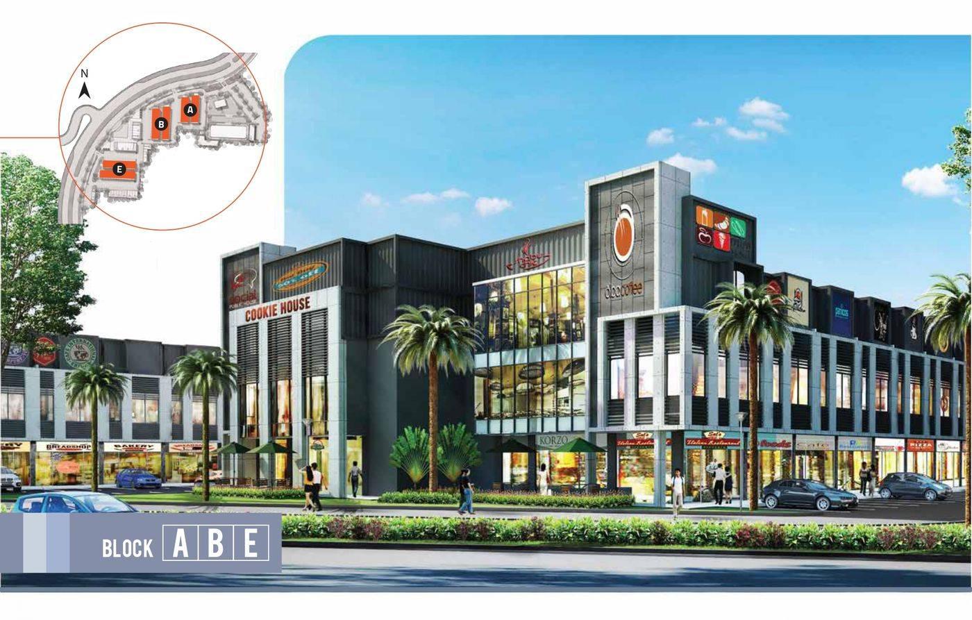 ruko west park bsd city - Blok A