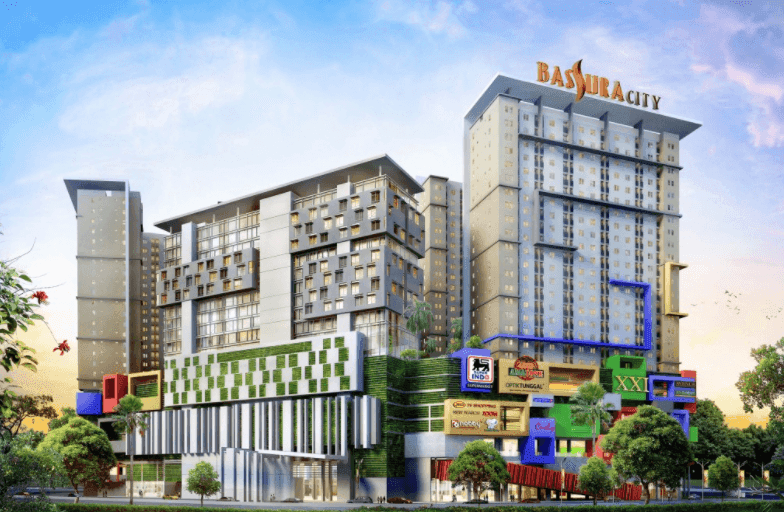 Apartemen Bassura City facade