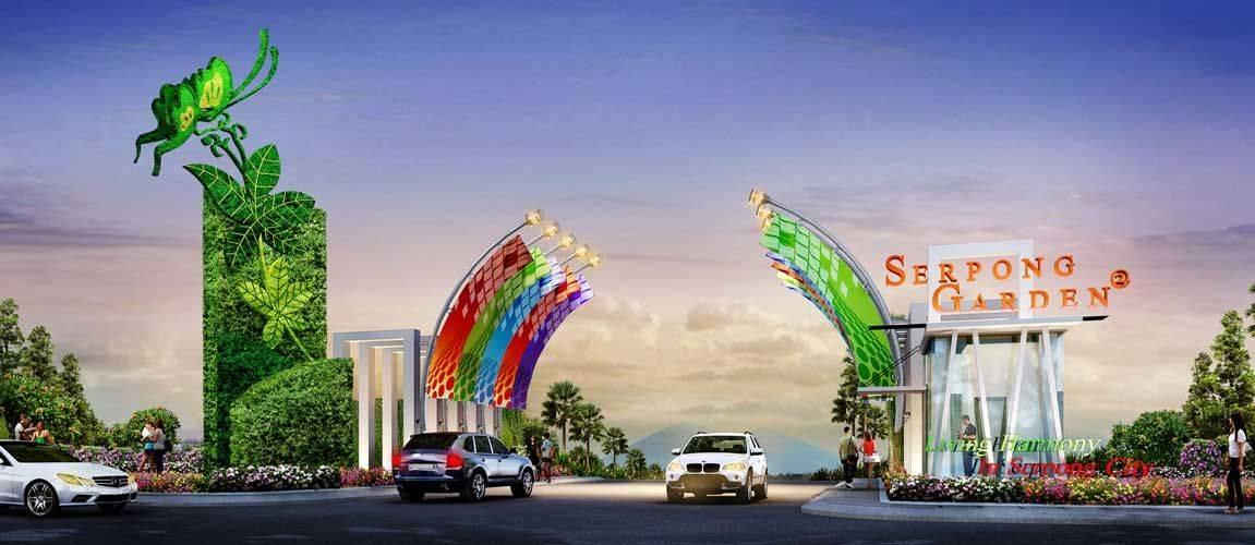 Serpong garden village gate
