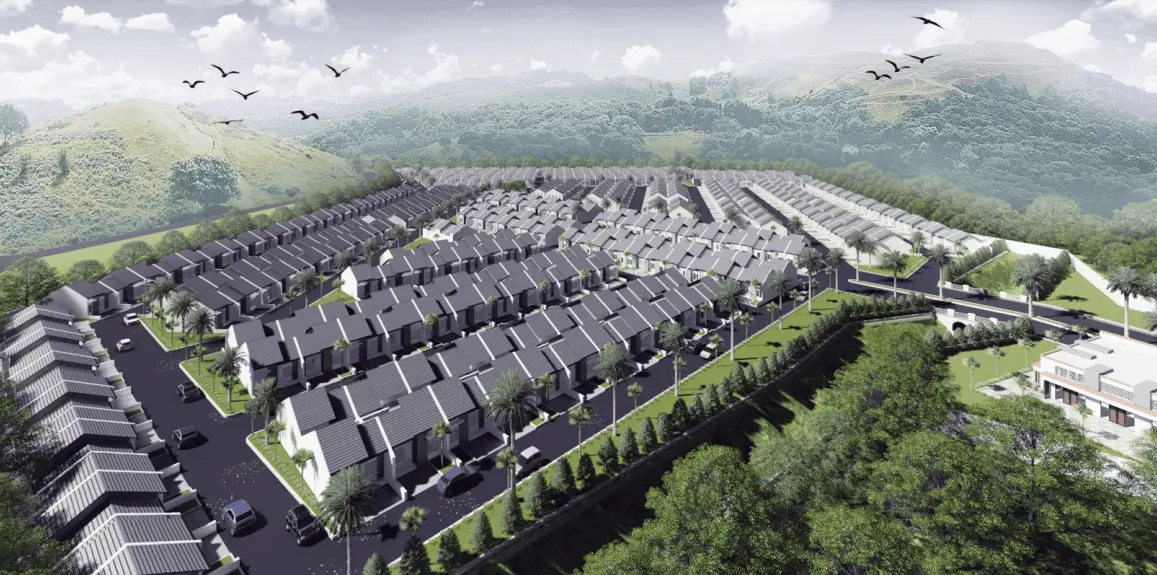 Bukit Esma Cicalengka siteplan project view
