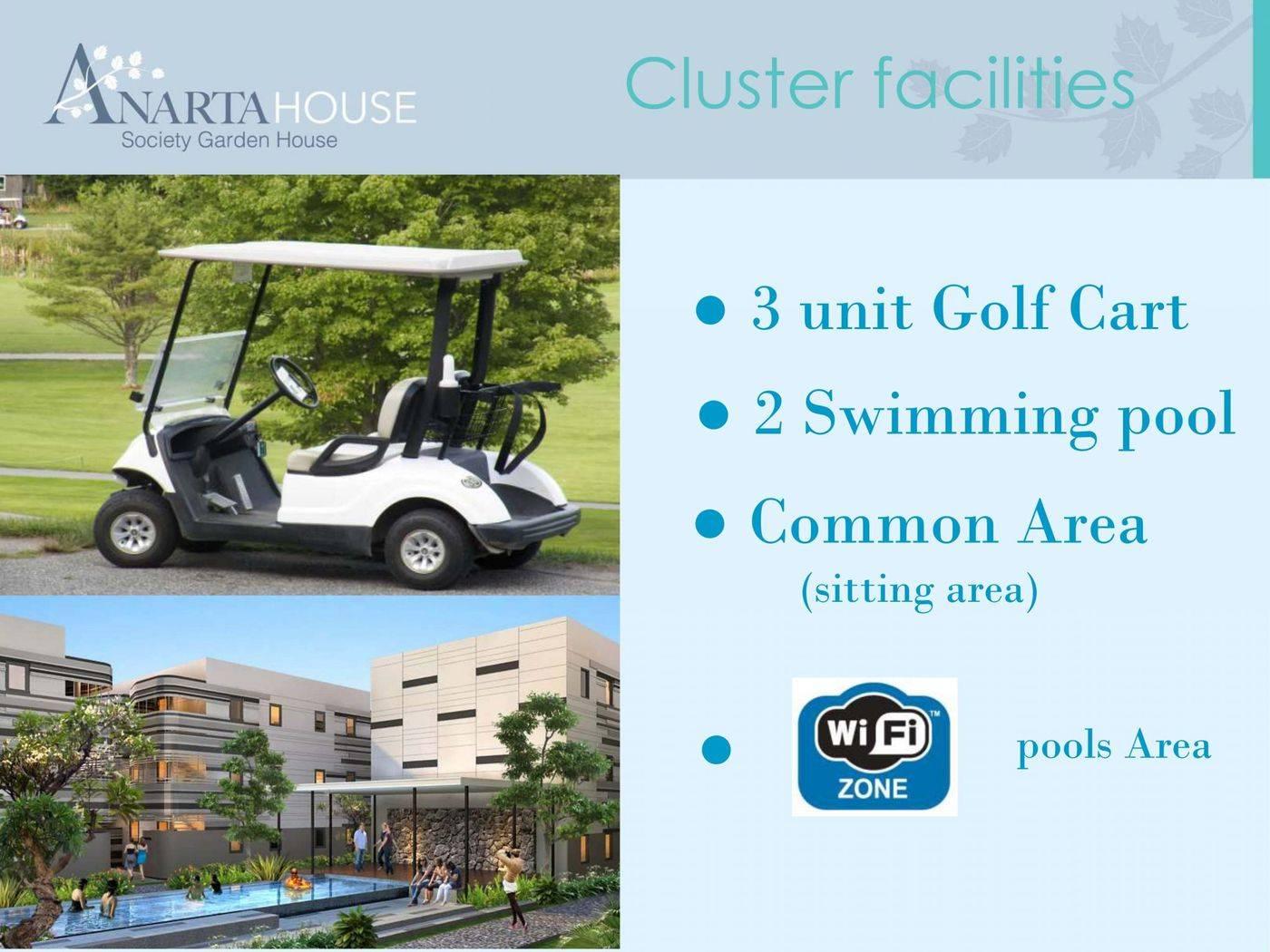Anarta House - BSD City fasilitas