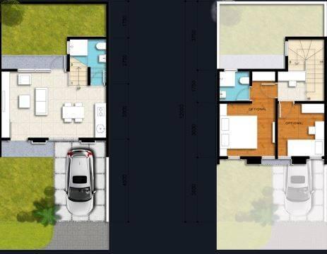 The Savia Park BSD City tipe 64 denah
