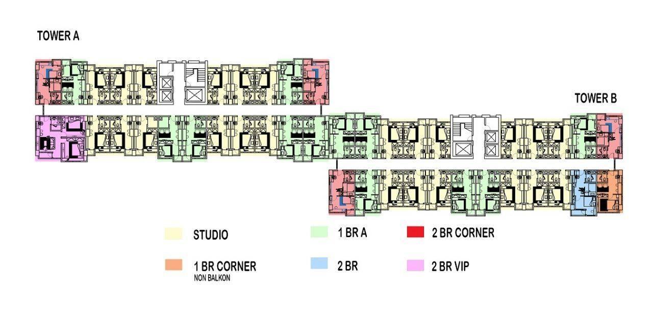 Floor Plan The Kalindra Malang