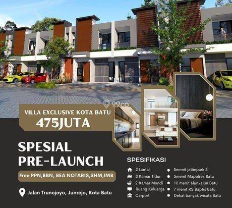 Mumpung Masih Promo Villa Murah di Kota Batu Modern Termurah Mumpung Masih Promo Villa Murah di Kota Batu Modern Termurah