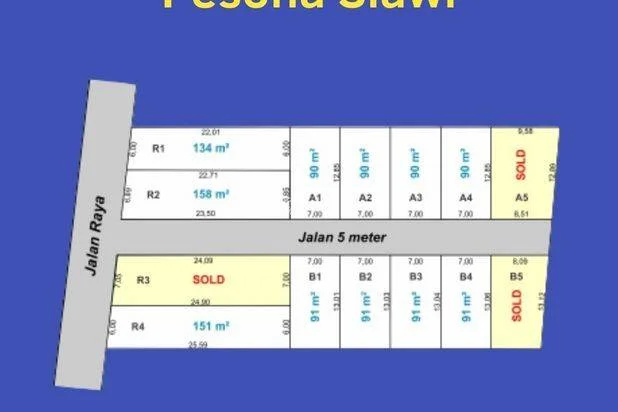 Tanah Pesona Slawi 1 Jt-an/m2, Barat Pemda Slawi Tanah Pesona Slawi 1 Jt-an/m2, Barat Pemda Slawi