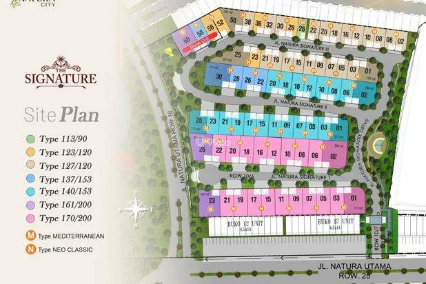 Rumah Strategis Serpong Natura City The Signature Mediterranean LB113 LT90 Rumah Strategis Serpong Natura City The Signature Mediterranean LB113 LT90
