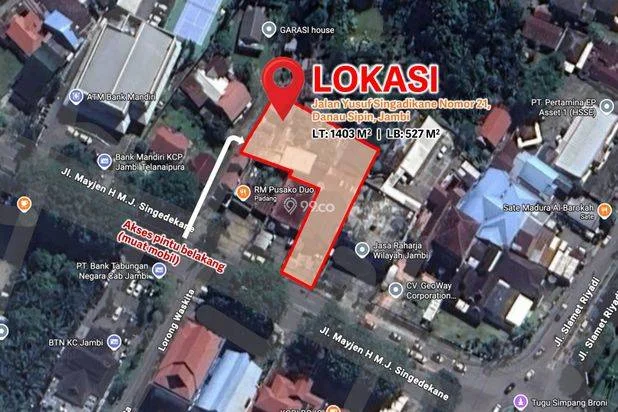Dijual Cepat Properti di Lokasi Premium Danau Sipin, Kota Jambi -NEGO Dijual Cepat Properti di Lokasi Premium Danau Sipin, Kota Jambi -NEGO
