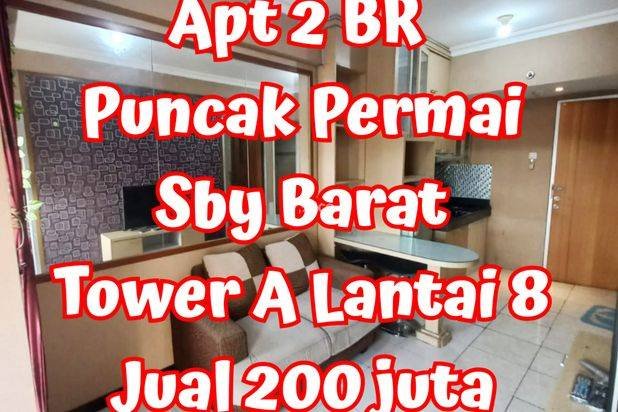 Jual Murah Apartemen 2BR Furnished Puncak Permai di Surabaya Barat Dijual dekat Pasar Modern Darmo Permai SCTV Citraland Kampus Unesa UWK Mall PTC Mayjend Sungkono Jual Murah Apartemen 2BR Furnished Puncak Permai di Surabaya Barat Dijual dekat Pasar Modern Darmo Permai SCTV Citraland Kampus Unesa UWK Mall PTC Mayjend Sungkono