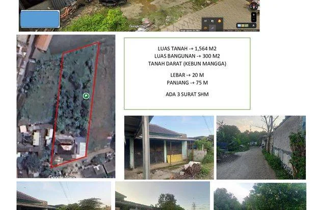 Tanah 1500m² Masuk Mobil – Bisa Kosan/Kebun/Cafe – Harga Masih Nego Tanah 1500m² Masuk Mobil – Bisa Kosan/Kebun/Cafe – Harga Masih Nego