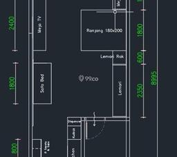 Dijual 1BR Fully Furnished Corner View Danau Apartemen One Narita Residence Dijual 1BR Fully Furnished Corner View Danau Apartemen One Narita Residence