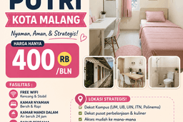 Kost Murah! Disewakan Kost Putri Lowokwaru Kost Murah! Disewakan Kost Putri Lowokwaru