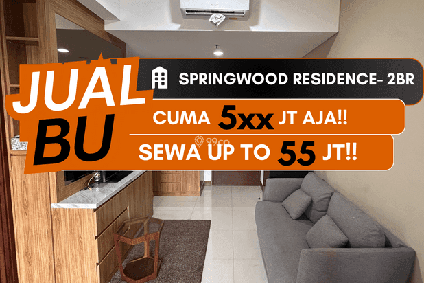 JUAL CEPAT BU APARTEMEN SPRINGWOOD SERPONG 2BR FURNISHED JUAL CEPAT BU APARTEMEN SPRINGWOOD SERPONG 2BR FURNISHED