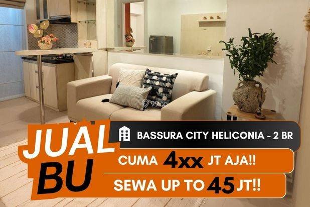 JUAL CEPAT APARTEMEN BASSURA CITY 2BR FURNISHED DEKAT TEBET JUAL CEPAT APARTEMEN BASSURA CITY 2BR FURNISHED DEKAT TEBET