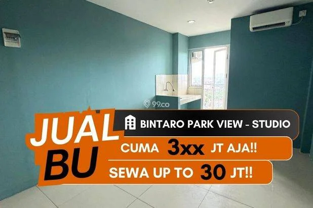 Jual Apartemen Bintaro Park View Studio Unfurnished Area Bintaro Tangsel Jual Apartemen Bintaro Park View Studio Unfurnished Area Bintaro Tangsel