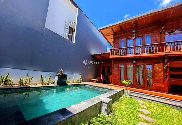 AMR-056.WSN 🏡 Cozy Wooden Mezzanine Villa for Yearly Rent Near Sanur Beach – Private Pool & Tropical Living! AMR-056.WSN 🏡 Cozy Wooden Mezzanine Villa for Yearly Rent Near Sanur Beach – Private Pool & Tropical Living!