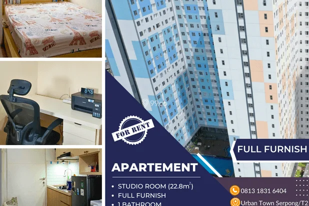 Sewa Apartemen Murah Dekat BSD-PP Urban Town Serpong Sewa Apartemen Murah Dekat BSD-PP Urban Town Serpong