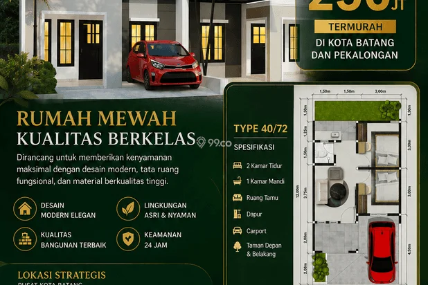 Sidodadi Residence Pasekaran Batang – Perumahan Strategis di Pusat Kota Dekat THR Kramat Sidodadi Residence Pasekaran Batang – Perumahan Strategis di Pusat Kota Dekat THR Kramat