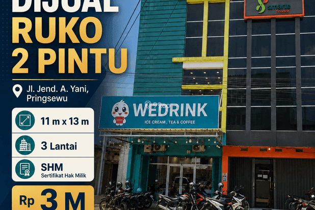 🔥 DIJUAL RUKO 2 PINTU – LOKASI STRATEGIS PRINGSEWU 🔥 🔥 DIJUAL RUKO 2 PINTU – LOKASI STRATEGIS PRINGSEWU 🔥