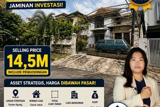 *Dijual Rumah Sunter Agung, Rumah dibawah NJOP 70%, Rumah luas 845m2 di Sunter Jakarta Utara, jaminan Investasi *Dijual Rumah Sunter Agung, Rumah dibawah NJOP 70%, Rumah luas 845m2 di Sunter Jakarta Utara, jaminan Investasi