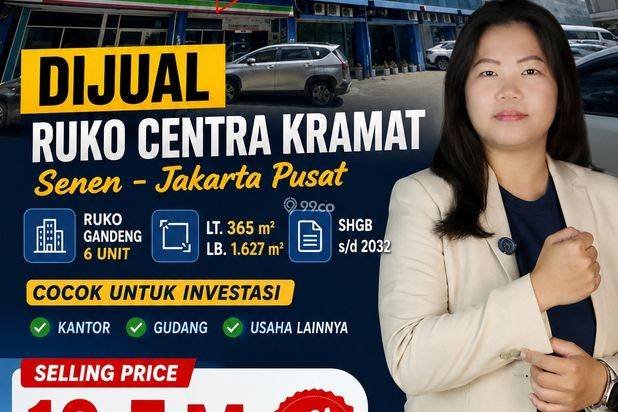 Murah! Ruko Gandeng 6 di Senen, Ruko Sentra Kramat Raya, Ruko Kramat cocok untuk Usaha, Gudang, Akademi, Ruko 6 unit Gandeng di Jakarta Pusat Murah! Ruko Gandeng 6 di Senen, Ruko Sentra Kramat Raya, Ruko Kramat cocok untuk Usaha, Gudang, Akademi, Ruko 6 unit Gandeng di Jakarta Pusat