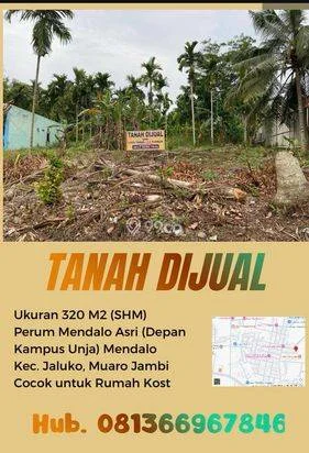 Dijual Tanah strategis untuk Kost Depan Kampus Unja Dijual Tanah strategis untuk Kost Depan Kampus Unja