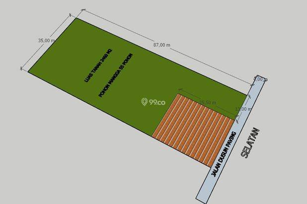 JUAL TANAH PEKARANGAN/KEBUN MURAH 275K/ m2 JUAL TANAH PEKARANGAN/KEBUN MURAH 275K/ m2