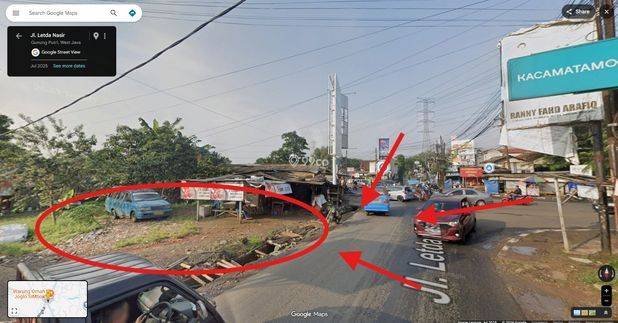 Tanah Disewakan Strategis Pinggir Jalan Dekat Akses Tol Cimanggis Tanah Disewakan Strategis Pinggir Jalan Dekat Akses Tol Cimanggis