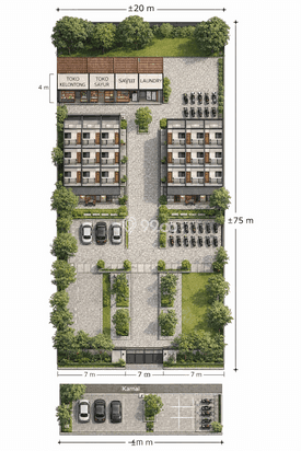 Tanah 1500m² Masuk Mobil – Bisa Kosan/Kebun/Cafe – Harga Masih Nego Tanah 1500m² Masuk Mobil – Bisa Kosan/Kebun/Cafe – Harga Masih Nego