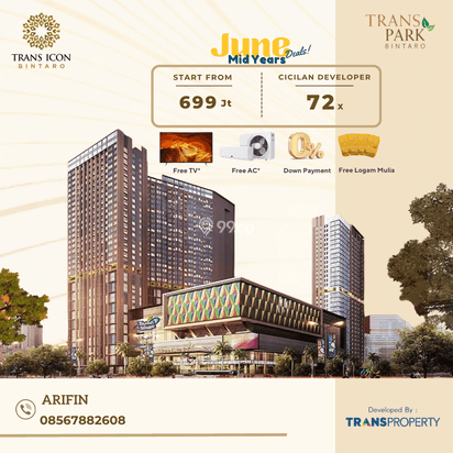 Apartemen dijual Trans icon Bintaro Apartemen dijual Trans icon Bintaro