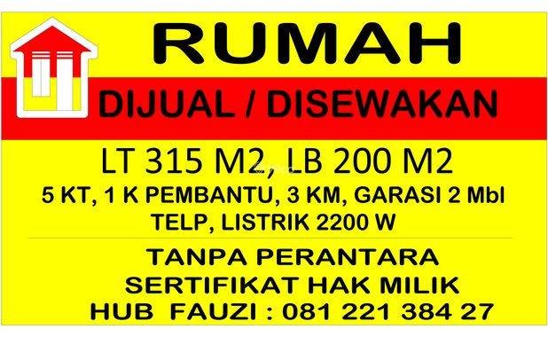 Dijual Rumah Secondary Wisma Kusuma Indah (Tanpa Perantara), Bekasi, LT 315m² Luas Bangunan 200m² Dijual Rumah Secondary Wisma Kusuma Indah (Tanpa Perantara), Bekasi, LT 315m² Luas Bangunan 200m²