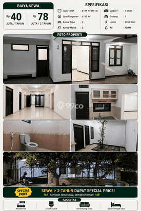 Sewa Rumah Pondok Nirwana Murah Sewa Rumah Pondok Nirwana Murah