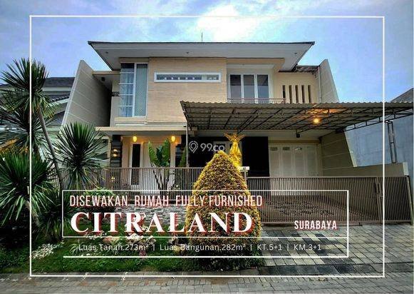 Rumah Istimewa Terawat Fully Furnish di Citraland Surabaya. Rumah Istimewa Terawat Fully Furnish di Citraland Surabaya.